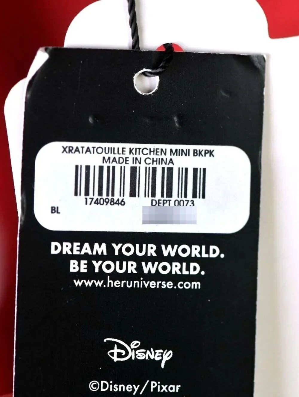 Our Universe Disney Pixar Ratatouille Kitchen Doors Backpack